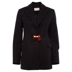 Pre-Loved Christopher Kane Women's Buckle Accent Tailored Jacket