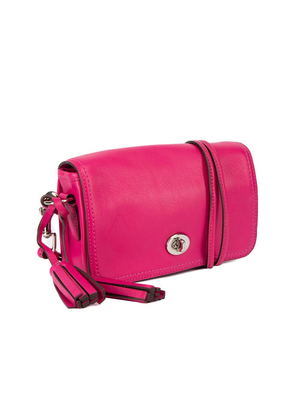 Coach Pink Crossbody Purse - For Sale on 1stDibs