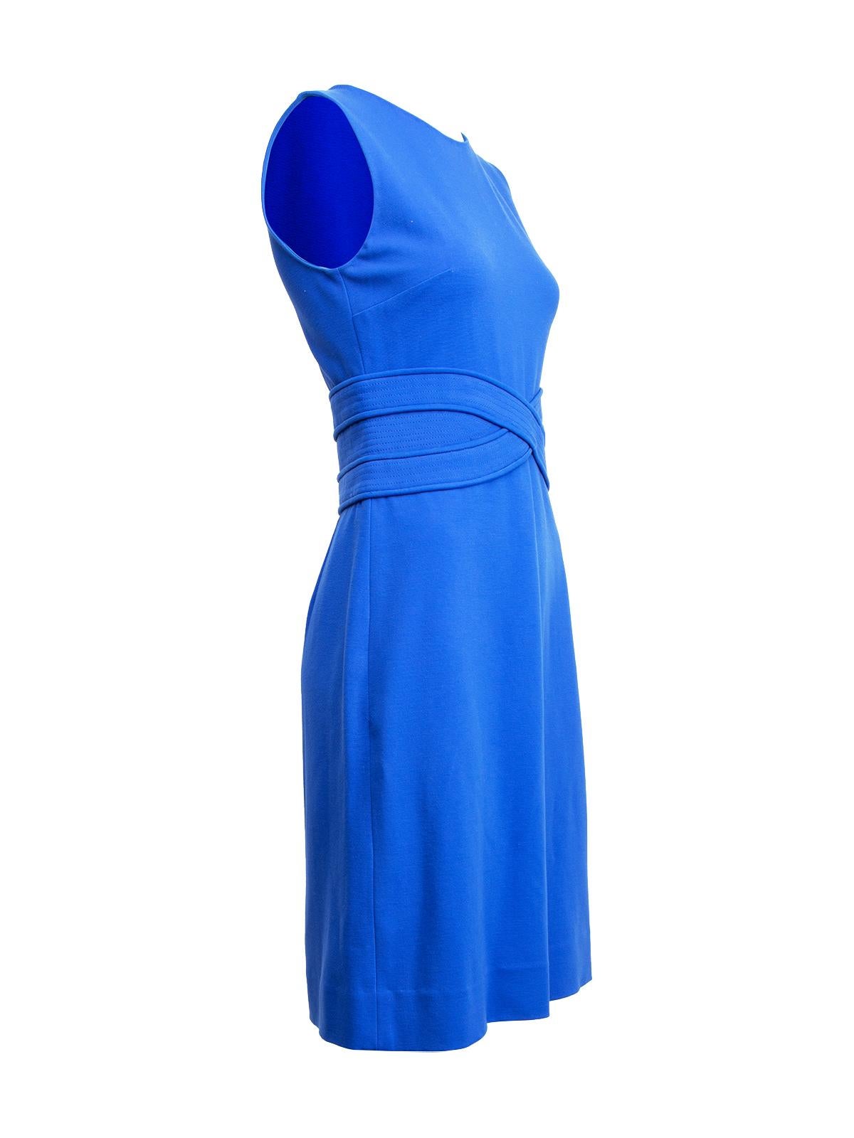 Pre-Loved Diane Von Furstenberg Women's Sleeveless Fit and Flare Dress In Excellent Condition In London, GB