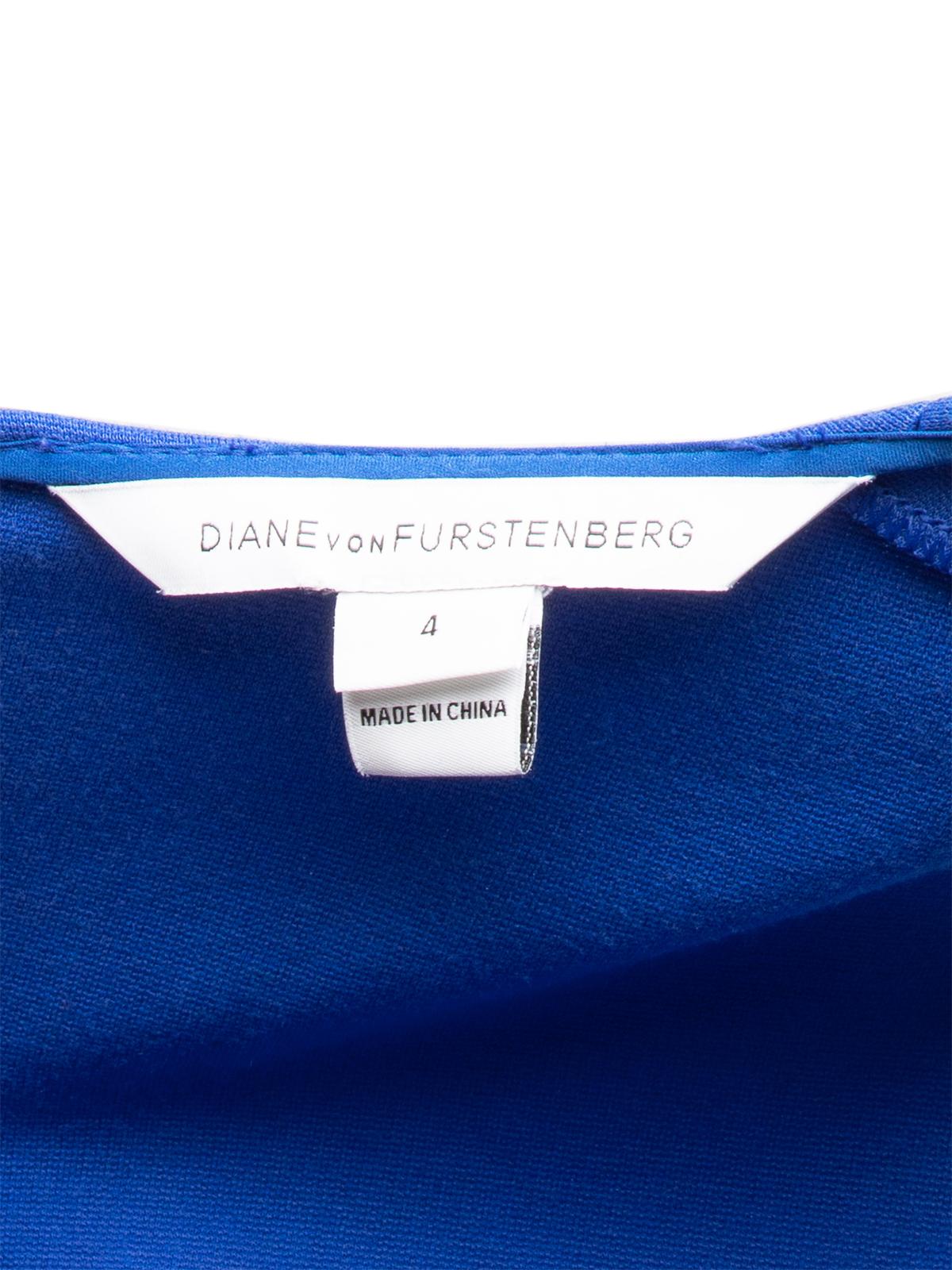 Pre-Loved Diane Von Furstenberg Women's Sleeveless Fit and Flare Dress 1