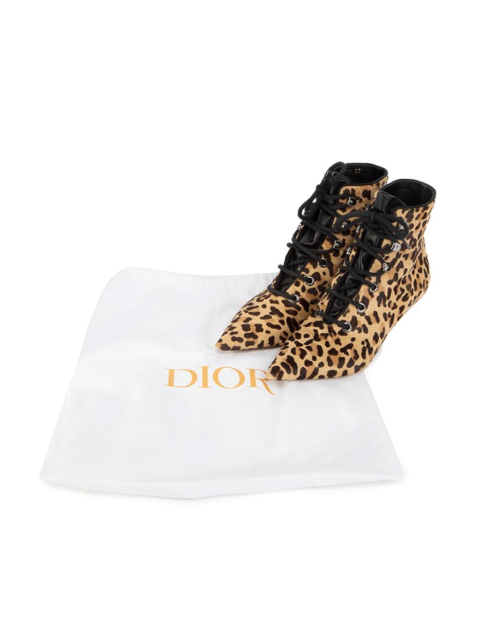 leopard print kitten heel boots