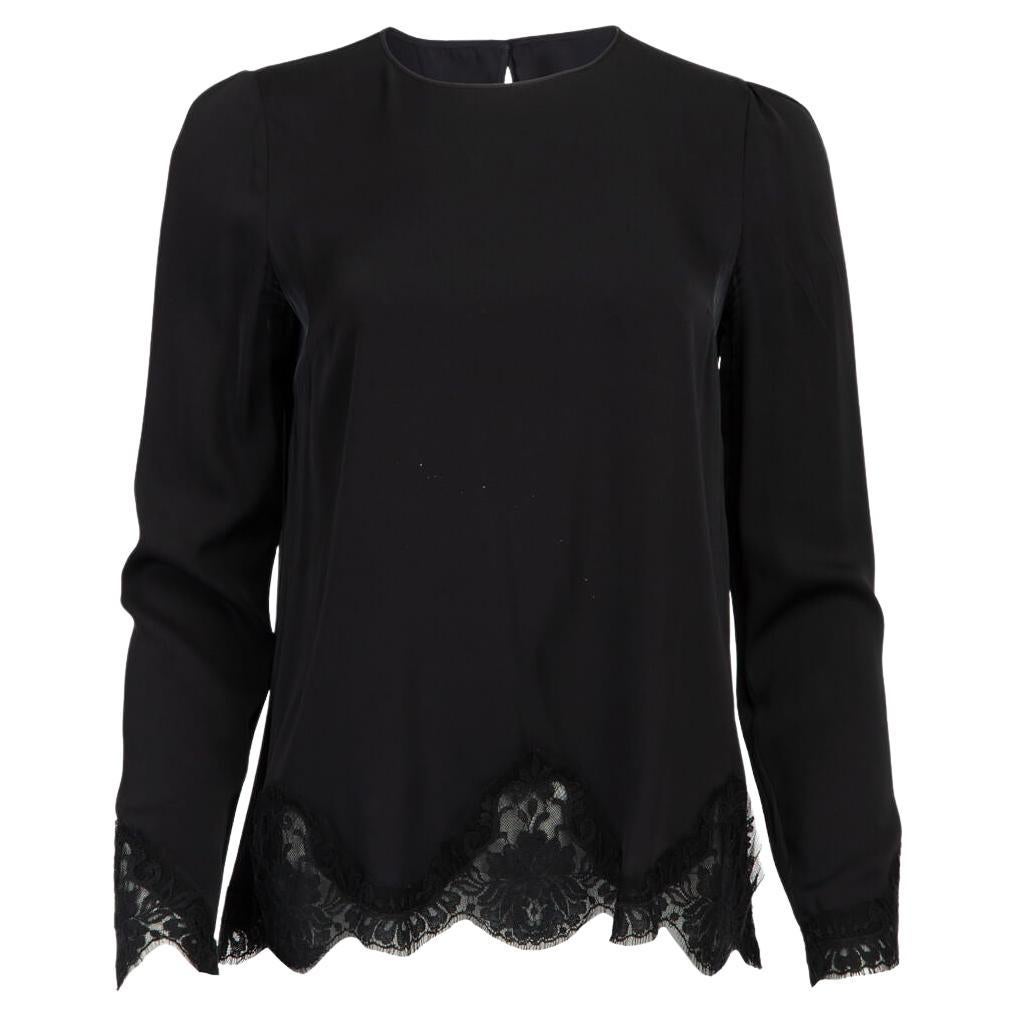 DOLCE & GABBANA Black Blouse (M)