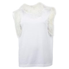 Pre-Loved Dolce & Gabbana Women's Top with Feathers
