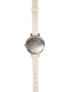 Pre-Loved Dolce & Gabbana Women's White & Silver Logo Watch