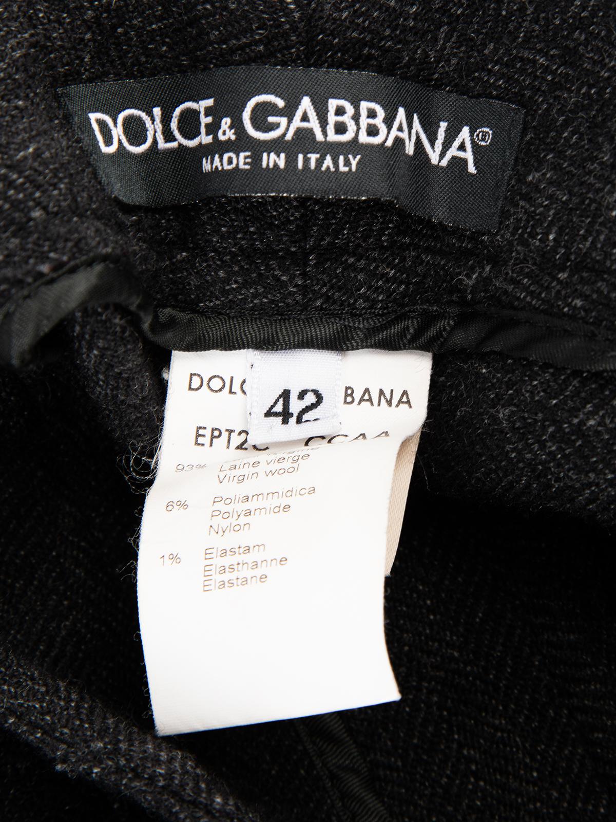 Pre-Loved Dolce & Gabbana Women's Wool Trousers and Corset Top Set 2
