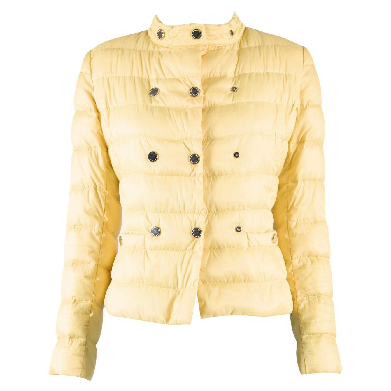 Pre-Loved Elisabetta Franchi Women's Puffer Jacket With Belt Detail