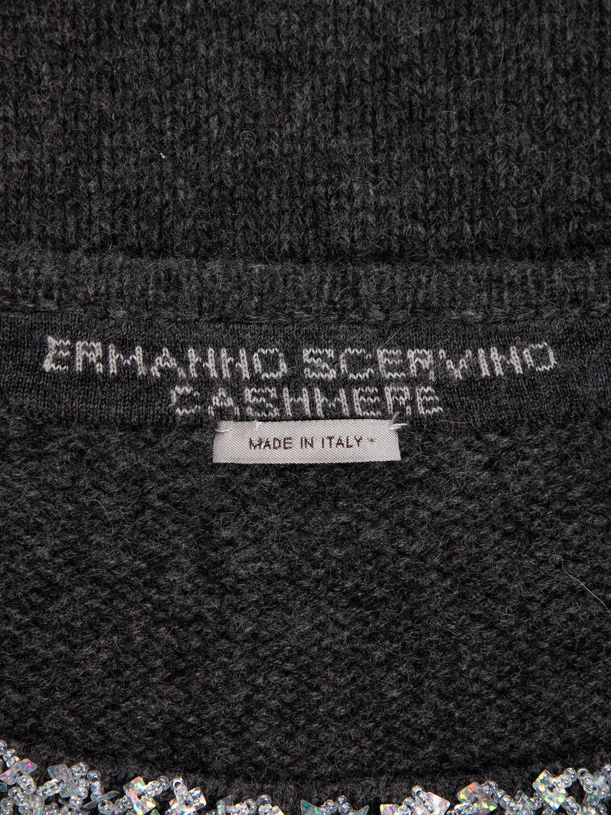 Pre-Loved Ermanno Scervino Women's Embroidered Cashmere Sweater In Good Condition In London, GB