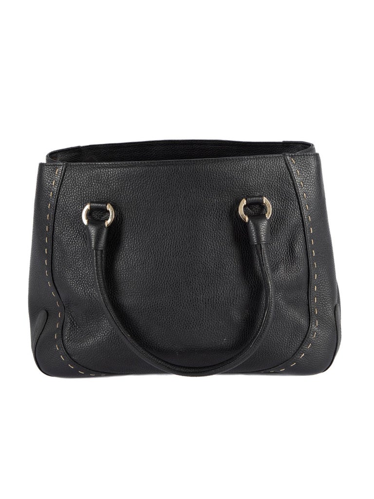 PreLoved Escada Women's Black Top Handle Bag For Sale at 1stDibs