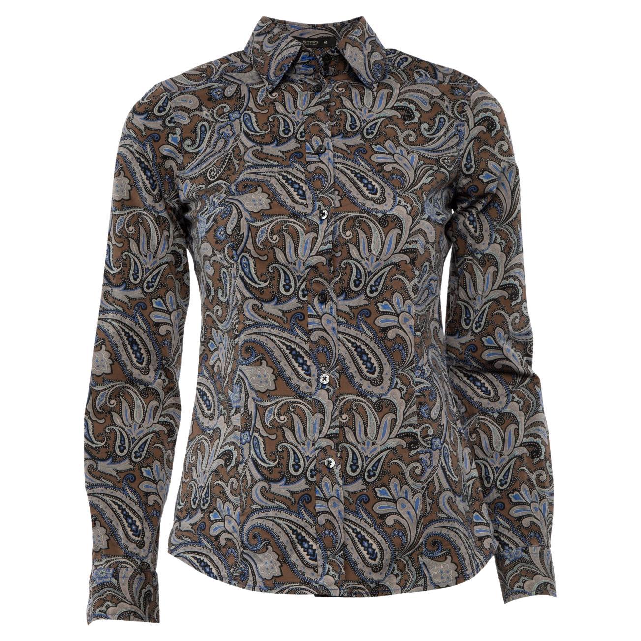 ETRO Milano Floral Tunic 48 (ITL) For Sale at 1stDibs