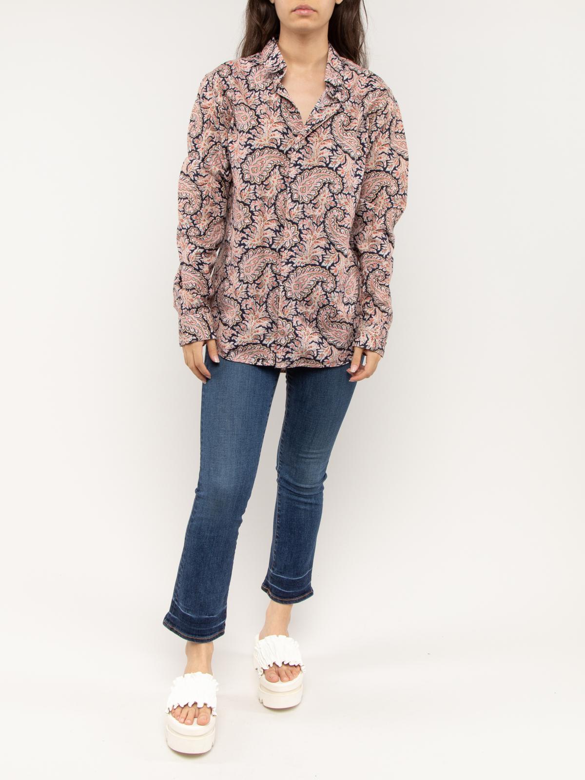 PreLoved Etro Women's Paisley Shirt For Sale at 1stDibs paisley