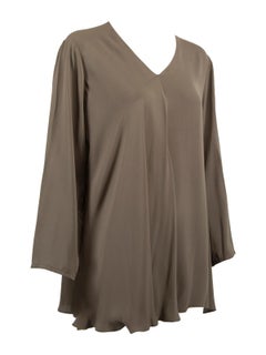 Pre-Loved Fabiana Filippi Women's Khaki Top