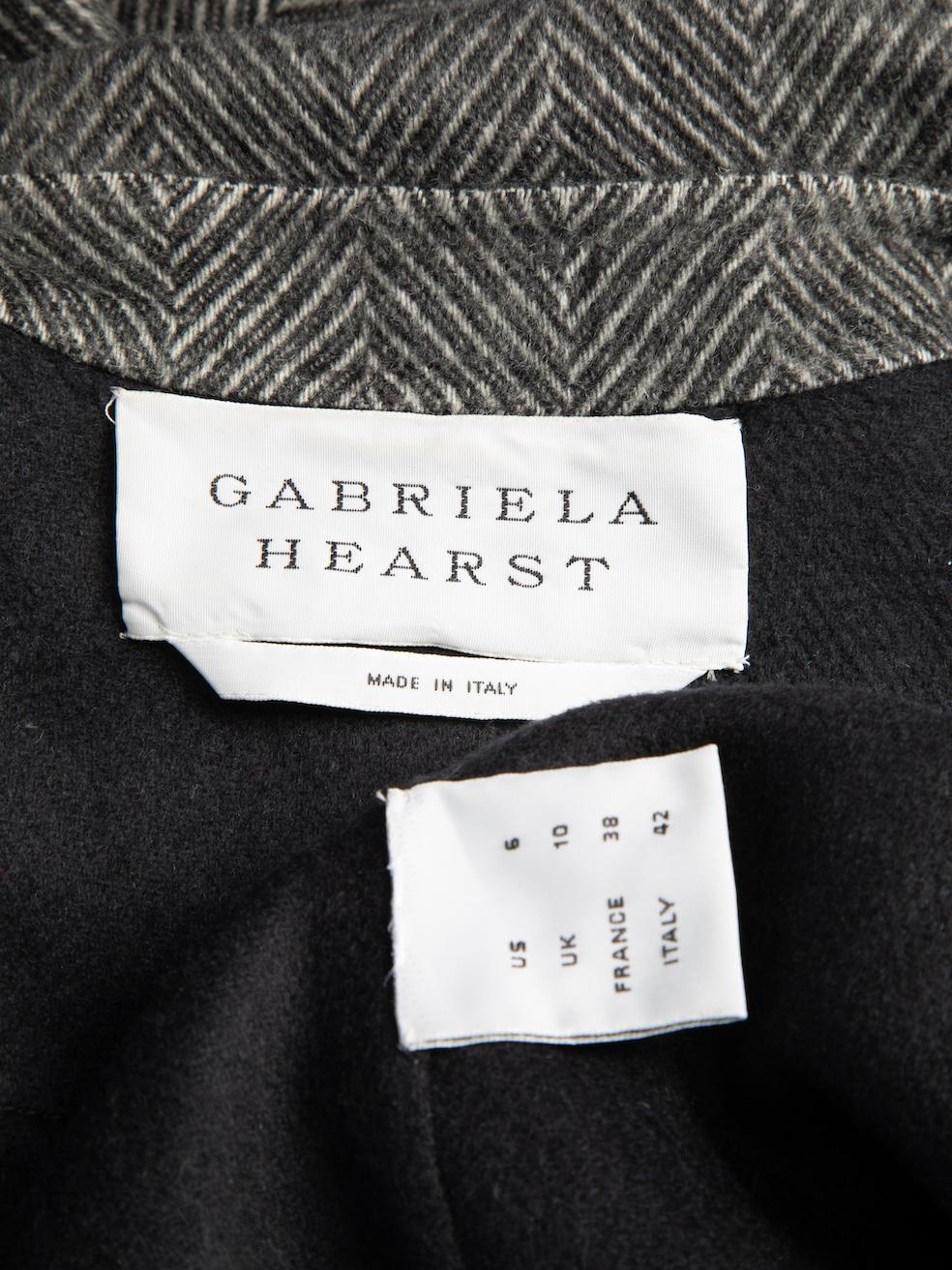 Pre-Loved Gabriela Hearst Women's Belted Cashmere Reversible Coat 1