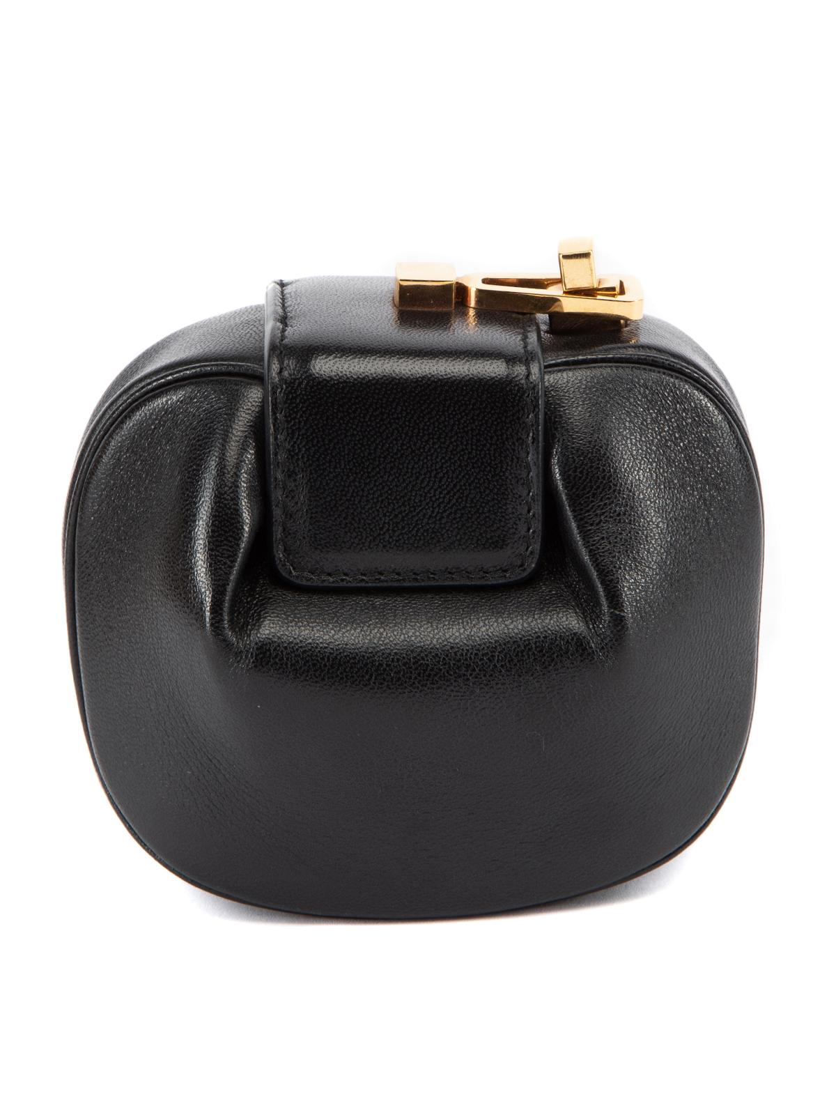 Pre-Loved Gabriela Hearst Women's Black Rafaela Leather Coin Purse In Excellent Condition In London, GB