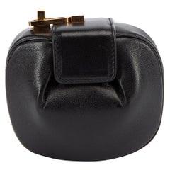 Pre-Loved Gabriela Hearst Women''s Schwarze Rafaela Ledermünze Geldbörse