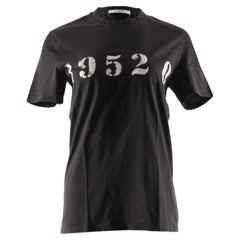 Pre-Loved Givenchy Women's Black Cotton '19520' T-Shirt