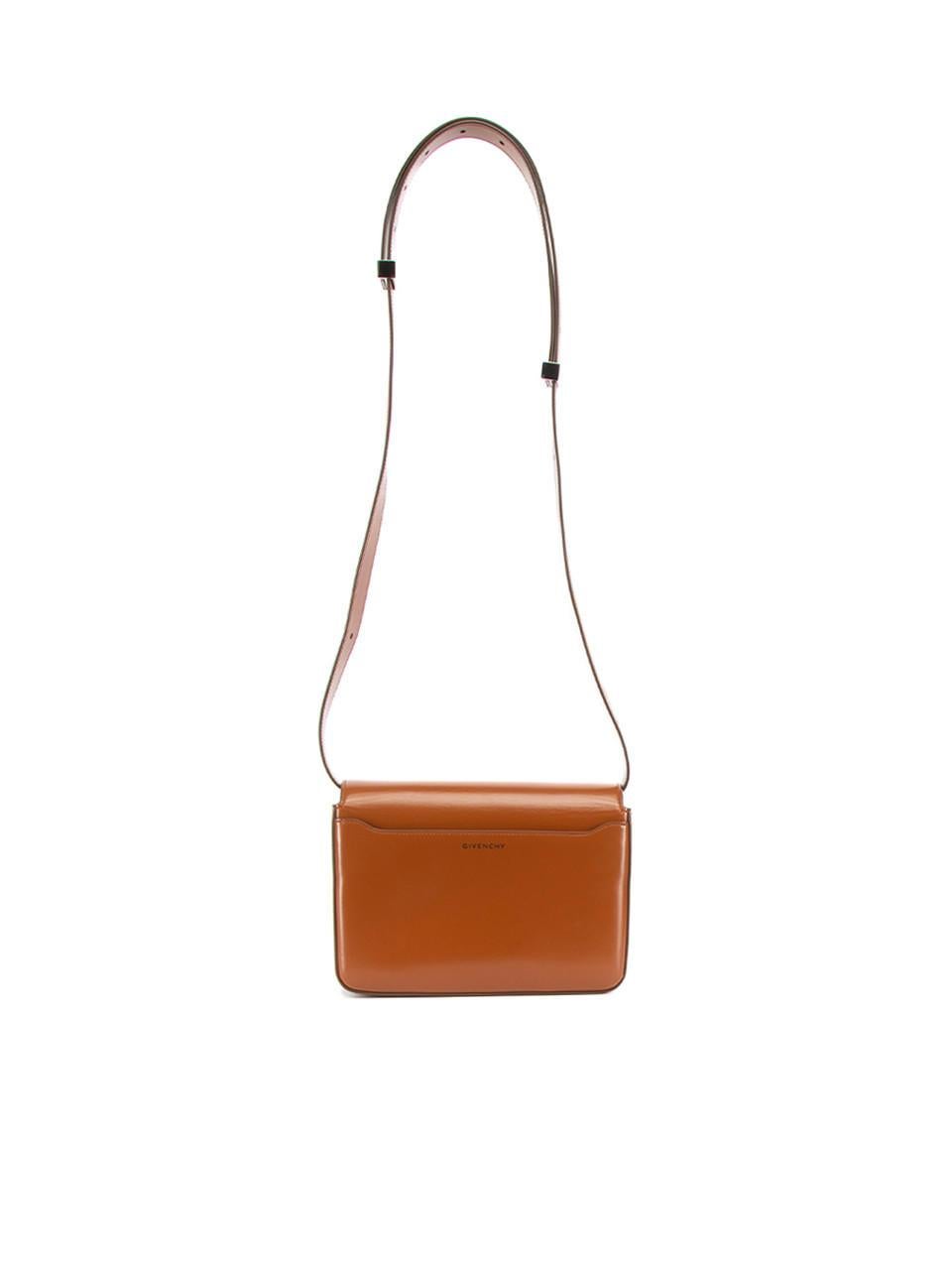 Pre-Loved Givenchy Women's Brown 4G Medium Crossbody Bag 1