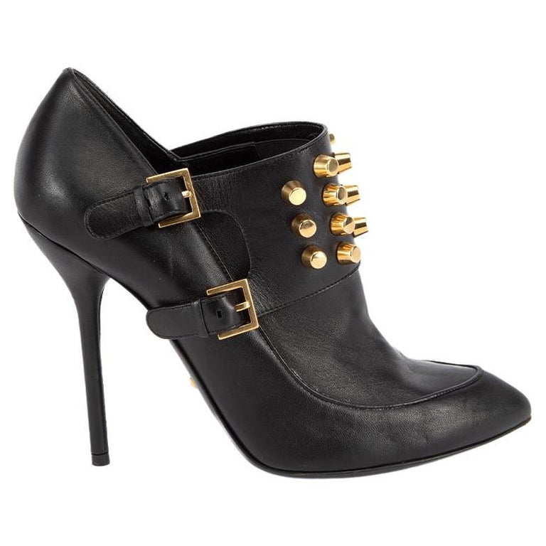 Gucci Women's Womens Signora Leather Boots Black
