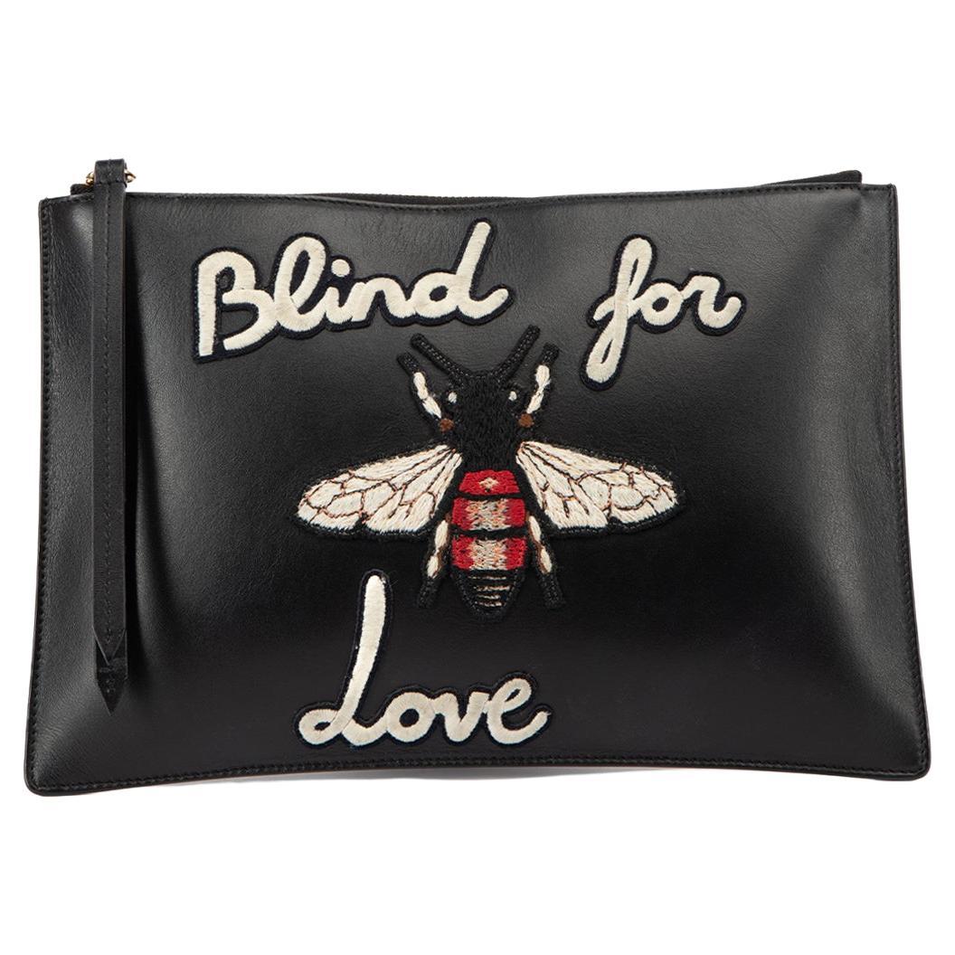 Pre-Loved Gucci Women's Blind For Love Envelope Clutch Bag
