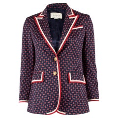 Pre-Loved Gucci Damen''s Mehrfarbiger gemusterter Blazer