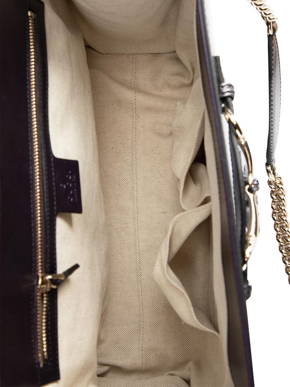 Pre-Loved Gucci Women's Purple Guccissima Large Emily Chain Shoulder Bag 2