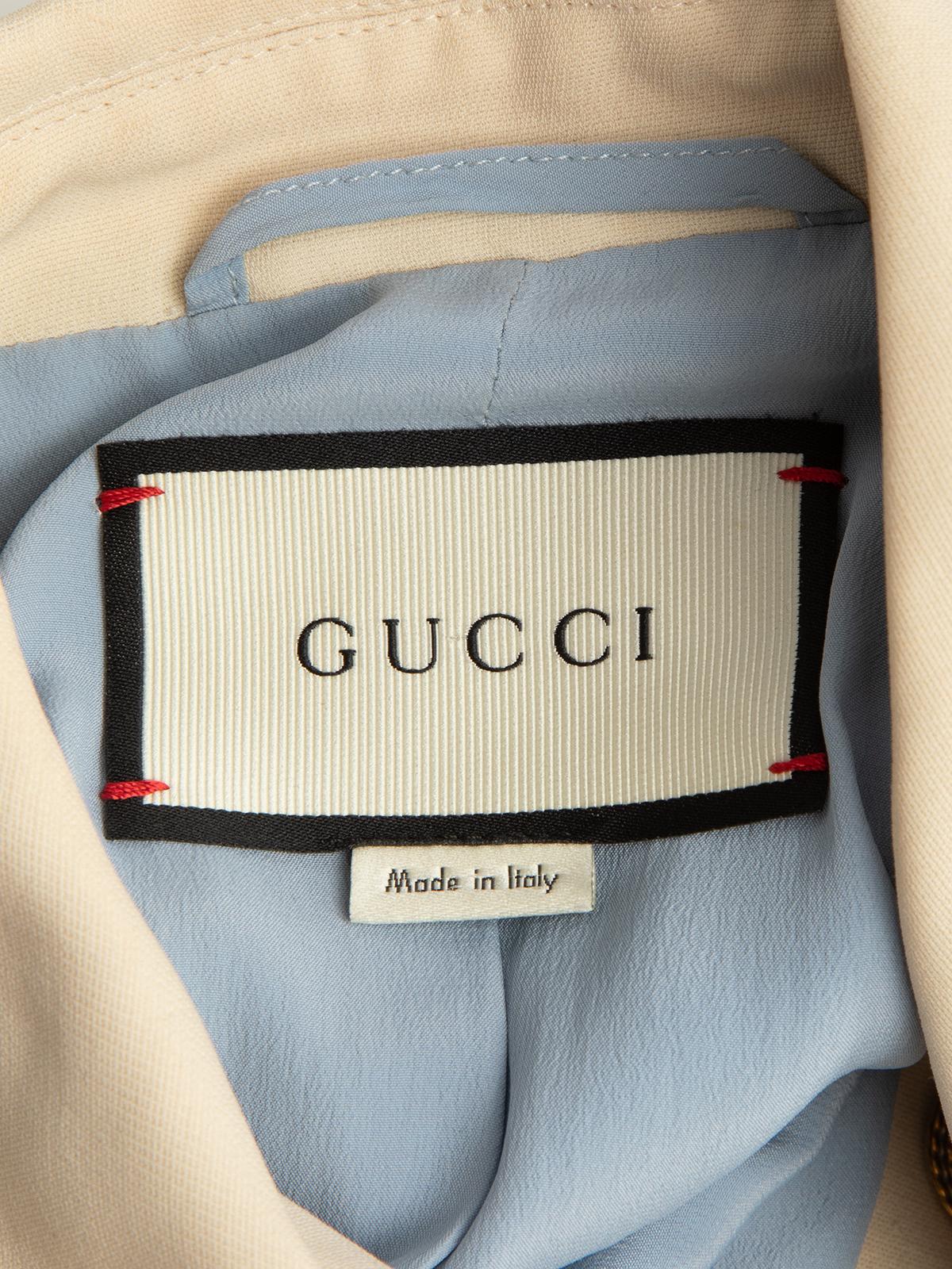 Pre-Loved Gucci Women's Single Breasted Jacket 2
