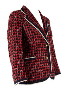 Pre-Loved Gucci Women's Tweed Blazer