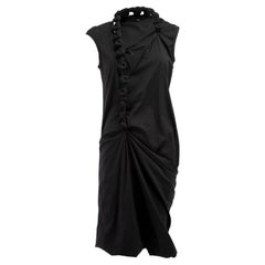 Pre-Loved Helmut Lang Women's Maxi Dress with Braided Detail