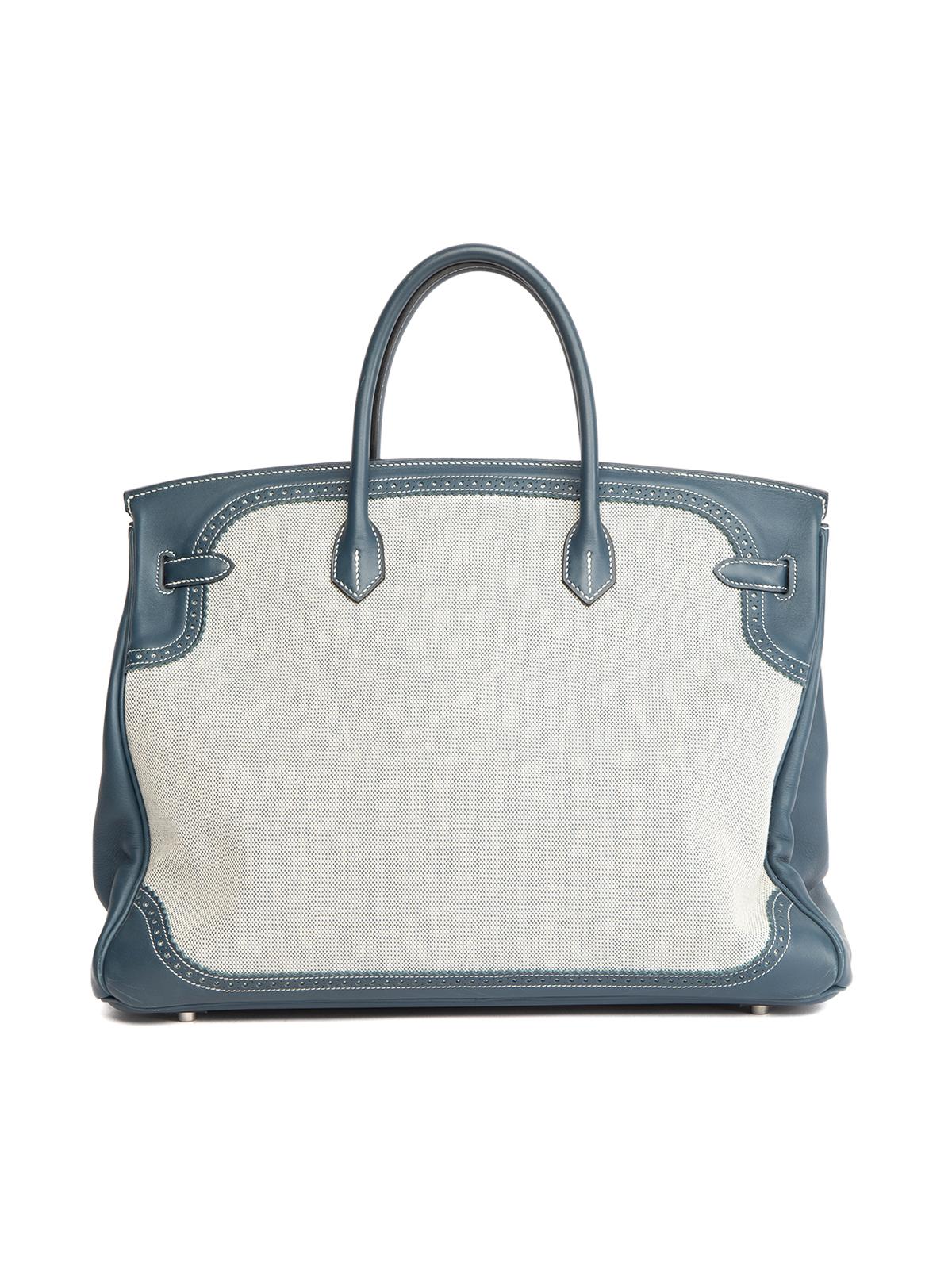 birkin canvas bag