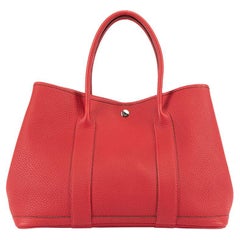 Borsa Tote Rouge de Coeur in pelle da giardino da donna, usata, di Hermès
