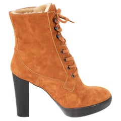 Used Pre-Loved Hogan Women's Heeled Suede Boots