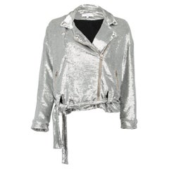 Pre-Loved Iro Women's Metallic Sequinned Jacket