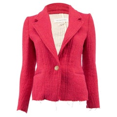 Pre-Loved Isabel Marant Étoile Women's Single Breasted Wool Blend Blazer