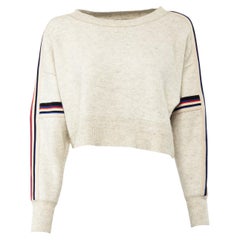 Pre-Loved Isabel Marant Étoile Women's Stripe Detailing Cropped Sweater