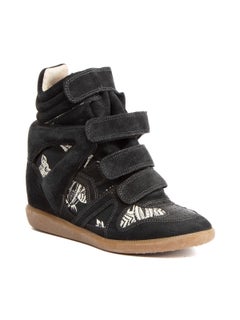 Pre-Loved Isabel Marant Women's Beckett Suede Wedge Heeled Trainers