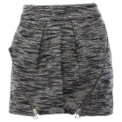 Pre-Loved Isabel Marant Women's Wool Zip Detail Mini Skirt