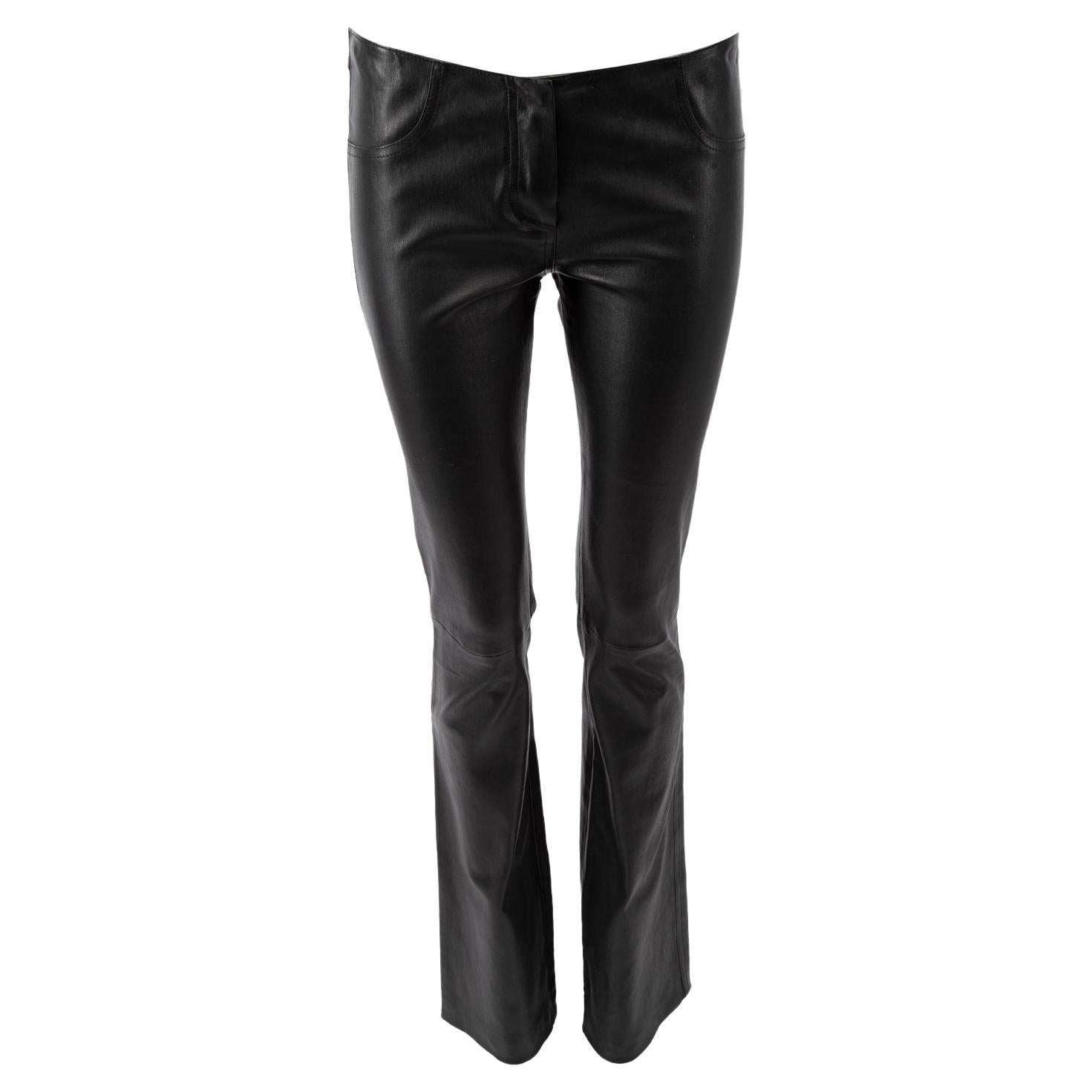 The Row Women's Delano Cotton Trousers Black main image 1