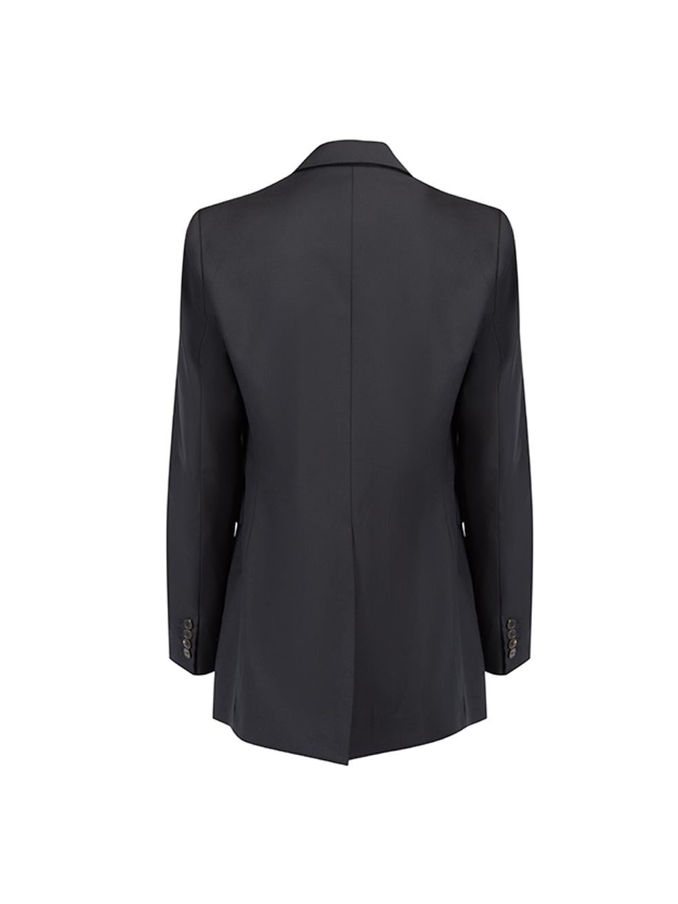 Pre-Loved Joseph Women's Black Wool Laurent Super 100 Blazer In Excellent Condition In London, GB