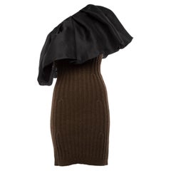 Pre-Loved Lanvin Women's Off Shoulder Cotton Dress