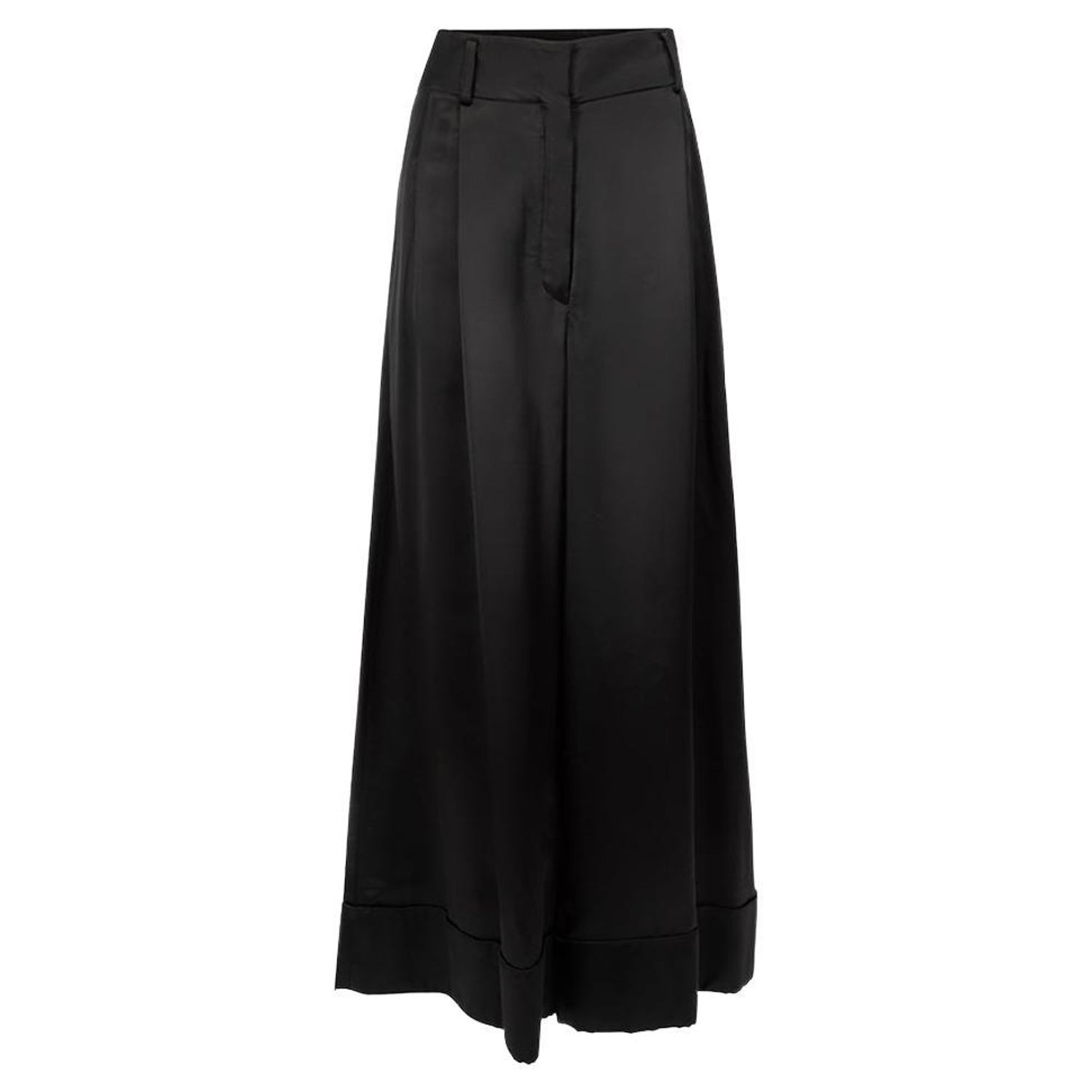 Pre-Loved Loewe Women's Black High Waisted Culottes For Sale at 1stDibs
