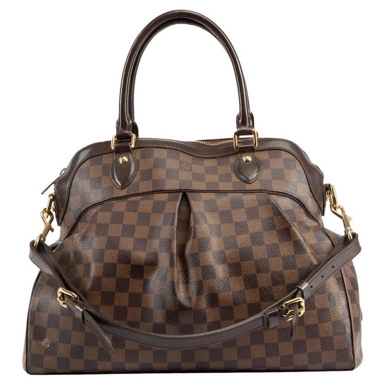 PreLoved Louis Vuitton Women's 2010 Brown Damier Ebene GM Trevi