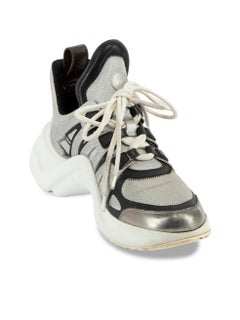 Pre-Loved Louis Vuitton Women's Archlight Metallic Low Top Trainers