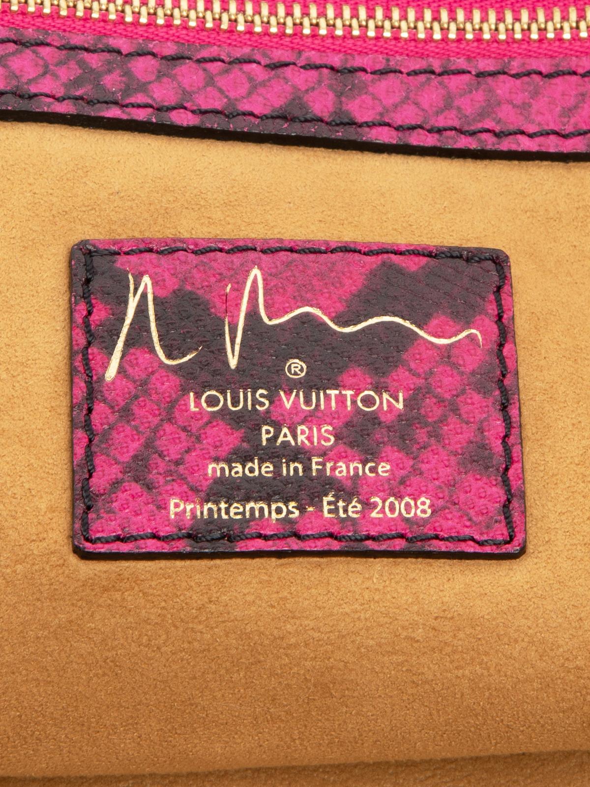 Pre-Loved Louis Vuitton Women's Limited Edition Richard Prince Mixed Violet  2