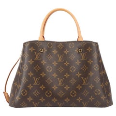 Louis Vuitton - Sac à main Montaigne MM avec monogramme, pour femme