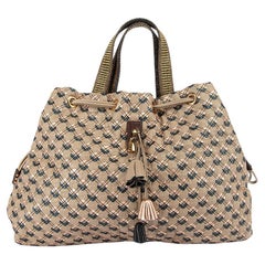 Used Pre-Loved Marc Jacobs Women's Leather Quilted Square Pattern Tote Bag