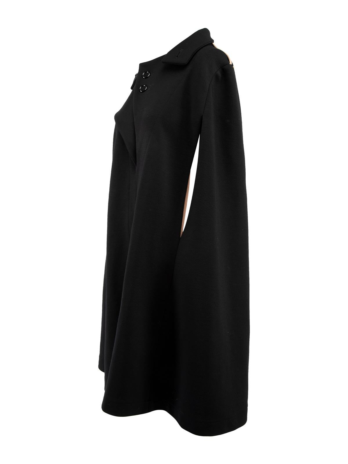 Pre-Loved Marni Women's Longline Collared Cape Coat In Excellent Condition In London, GB