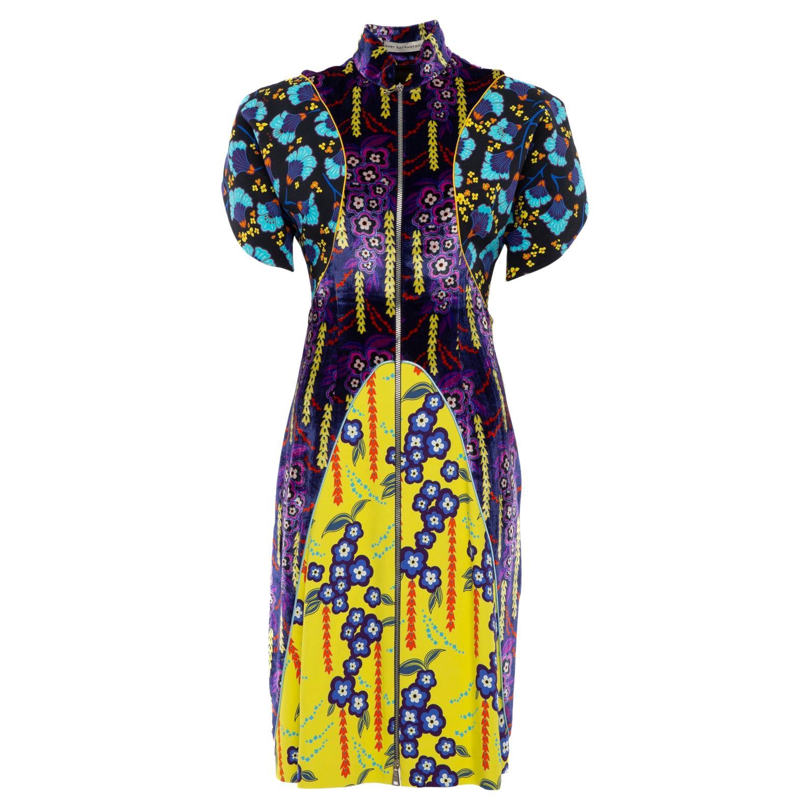 Mary Katrantzou Floral Patterned Skater Dress
