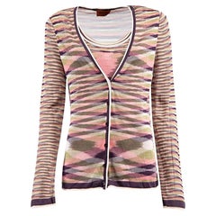 Pre-Loved Missoni Women's Patterned Vest and Tank Top Set