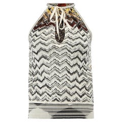 Pre-Loved Missoni Women's Silk Fine Knit Cinched Hem Top