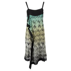 Pre-Loved Missoni Women''s Ärmelloses Minikleid mit tropischem Muster