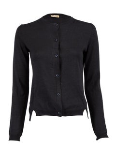 Pre-Loved Miu Miu Women's Fine Knit Cardigan